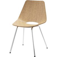 Thonet - S 661 Stuhl, Chrom / Eiche von Thonet