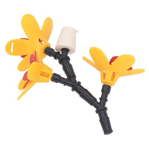 Hanging DIY Feeder Easy Recycle Bottle Kit Bird Flower Attract Friends Family Suitable Garden Patio Balcony Terrasse with suction cups for outdoor(Three Flower) von Thonlai
