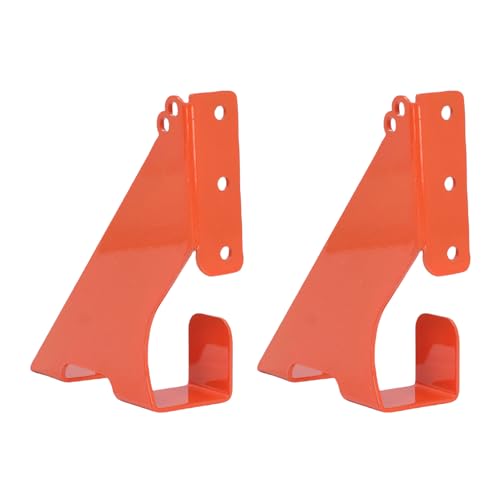 Thonlai Hochleistungs -2 -PCS -Kettensägen -Kleiderbügel -Wandmontage -Rack 3 in 1 Halter mit Hook Garage Storage Shed Organizer, Kompatibel mit Verschiedenen Modellen von Thonlai