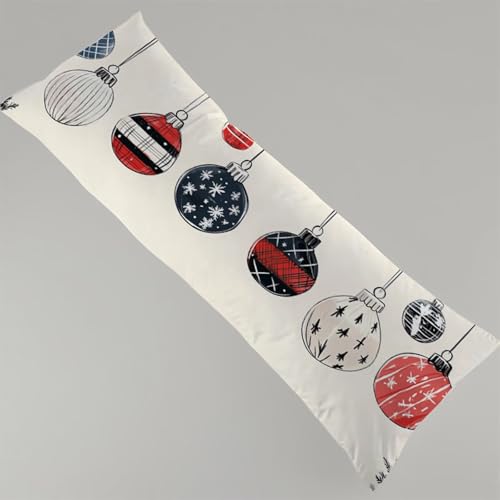Kissenbezug 30x90 cm Weihnachten 1er Set Seitenschläferkissen Bezug 30 x 90 cm, Beidseitiger Druck Beige Muster Body Pillow Weiche Samt Side Sleeper Pillow Case mit Reißverschluss Langes Kissen Y4-140 Kissenbezug 30x90 cm Weihnachten 1er Set Seitenschläferkissen Bezug 30 x 90 cm, Beidseitiger Druck Beige Muster Body Pillow Weiche Samt Side Sleeper Pillow Case mit Reißverschluss Langes Kissen Y4-140 von Thooaixy