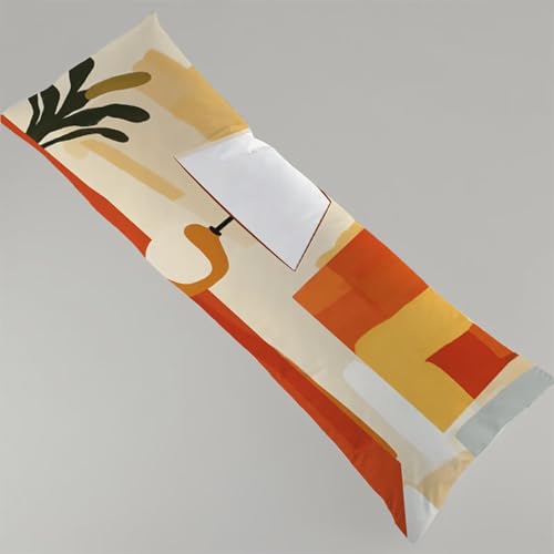 Kissenbezug 60x180 cm Abstrakt 1er Set Seitenschläferkissen Bezug 60 x 180 cm, Beidseitiger Druck Lampe Muster Body Pillow Weiche Samt Side Sleeper Pillow Case mit Reißverschluss Langes Kissen Y4-101 Kissenbezug 60x180 cm Abstrakt 1er Set Seitenschläferkissen Bezug 60 x 180 cm, Beidseitiger Druck Lampe Muster Body Pillow Weiche Samt Side Sleeper Pillow Case mit Reißverschluss Langes Kissen Y4-101 von Thooaixy