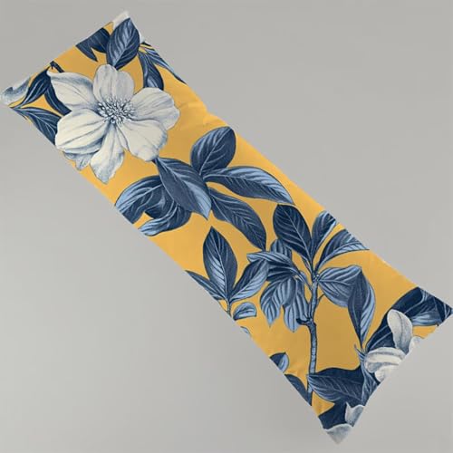 Kissenbezug 60x180 cm Gelb 1er Set Seitenschläferkissen Bezug 60 x 180 cm, Beidseitiger Druck Anlage Muster Body Pillow Weiche Samt Side Sleeper Pillow Case mit Reißverschluss Langes Kissen Y4-179 Kissenbezug 60x180 cm Gelb 1er Set Seitenschläferkissen Bezug 60 x 180 cm, Beidseitiger Druck Anlage Muster Body Pillow Weiche Samt Side Sleeper Pillow Case mit Reißverschluss Langes Kissen Y4-179 von Thooaixy