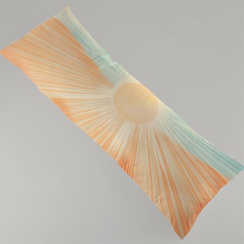 Seitenschläferkissen Bezug 180 x 60 cm Schmucklos Kissenbezug Abstrakt Schwangerschafts Kissen, Leinen Kopfkissenbezug Verdecktem Zip Lang Pillow Case Atmungsaktiv Seitenschläfer Body Pillow Y4-123 Seitenschläferkissen Bezug 180 x 60 cm Schmucklos Kissenbezug Abstrakt Schwangerschafts Kissen, Leinen Kopfkissenbezug Verdecktem Zip Lang Pillow Case Atmungsaktiv Seitenschläfer Body Pillow Y4-123 von Thooaixy