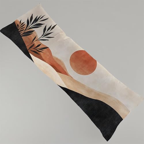 Seitenschläferkissen Bezug 90 x 30 cm Braun Kissenbezug Einfach Schwangerschafts Kissen, Leinen Kopfkissenbezug Verdecktem Zip Lang Pillow Case Atmungsaktiv und Weich Seitenschläfer Body Pillow Y4-98 Seitenschläferkissen Bezug 90 x 30 cm Braun Kissenbezug Einfach Schwangerschafts Kissen, Leinen Kopfkissenbezug Verdecktem Zip Lang Pillow Case Atmungsaktiv und Weich Seitenschläfer Body Pillow Y4-98 von Thooaixy