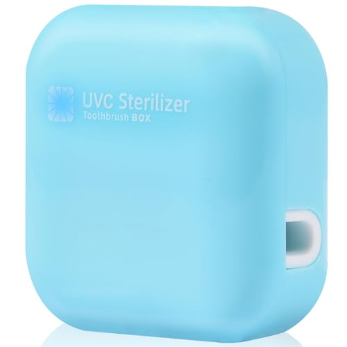 Thopeb UV-C Toothbrush Sanitizer Portable Steriliser Cover Holder and Case for Any Size Toothbrush - Blue Thopeb UV-C Toothbrush Sanitizer Portable Steriliser Cover Holder and Case for Any Size Toothbrush - Blue von Thopeb