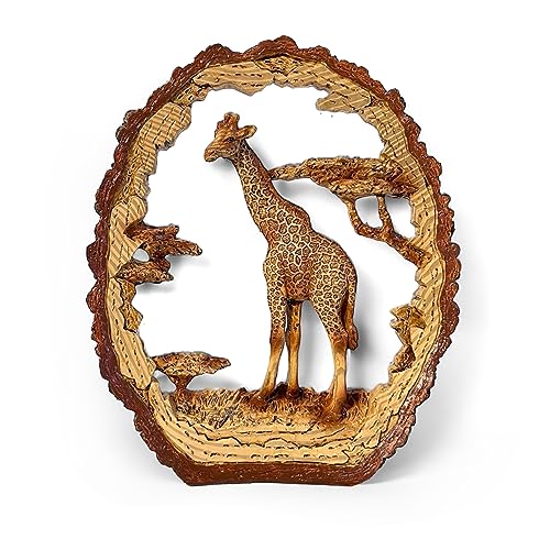 Giraffe in Holzoptik, Kunstharz, Ornamente für Zuhause, Wohnaccessoires, Tierliebhaber-Geschenk, Geburtstag, Freundschaftsgeschenk Giraffe in Holzoptik, Kunstharz, Ornamente für Zuhause, Wohnaccessoires, Tierliebhaber-Geschenk, Geburtstag, Freundschaftsgeschenk von Thorness