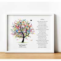 Sentimentales Fehlgeburtsgeschenk Für Eltern, Nachdenkliches Gedicht Druck Erinnerungsgeschenk Verlust Von Kind, Trauerfall Geschenke Baby von ThoughtfulKeepsakeCo