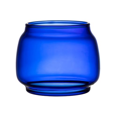 Thous Winds Petroleumlampe Schirm aus Hitzebeständigem Glas, Schirm für Petroleumlampe, Ersatz Lampenschirm für "Memory" Kerosin Laterne (Blau) von Thous Winds