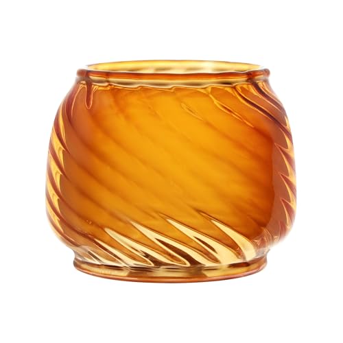 Thous Winds Petroleumlampe Schirm aus Hitzebeständigem Glas, Schirm für Petroleumlampe, Ersatz Lampenschirm für "Memory" Kerosin Laterne (Onyx Rot) von Thous Winds