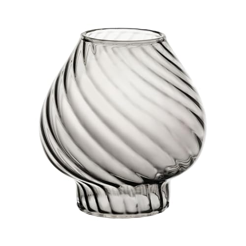 Thous Winds Schirm für Petroleumlampe, Petroleumlampe Schirm aus Hitzebeständigem Glas, Ersatz Lampenschirm für "Luminara" Mini Öllampe (Grau) von Thous Winds