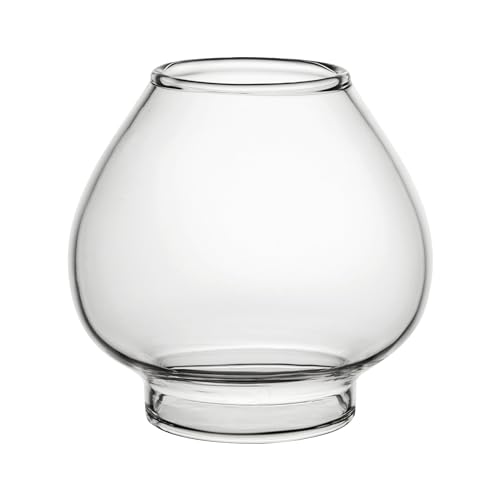 Thous Winds Schirm für Petroleumlampe, Petroleumlampe Schirm aus Hitzebeständigem Glas, Ersatz Lampenschirm für "Luminara" Mini Öllampe (Transparent) von Thous Winds