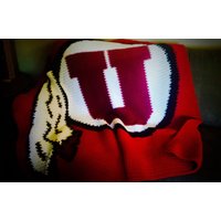 University Of Utah Utes Trommel Und Feder Gehäkelte Decke University Of Utah Utes Trommel Und Feder Gehäkelte Decke von Thread2Thread