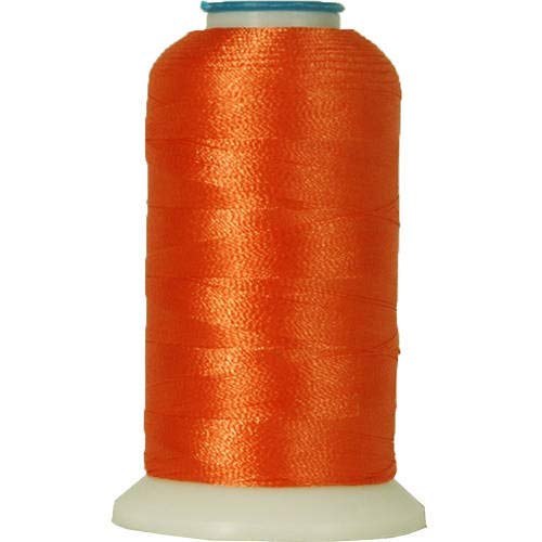 Threadart Polyester-Maschinenstickgarn an der Spule – Nr. 112 – Tex Orange – 1000 m – 40 W – Hunderte von Farboptionen Threadart Polyester-Maschinenstickgarn an der Spule – Nr. 112 – Tex Orange – 1000 m – 40 W – Hunderte von Farboptionen von Threadart