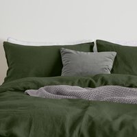 100% Leinen Bettwäsche Set, Bettbezug von Threadconnect