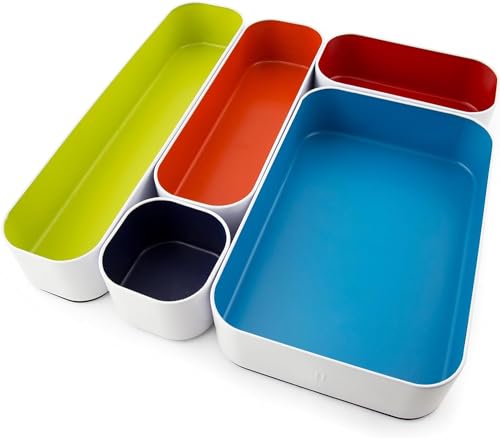 Three By Three Seattle Schubladen-Organizer, 5,1 cm, 5er-Set von Three by Three