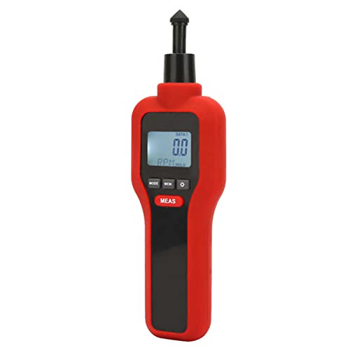 ThreeH Digital Tachometer Berührungslose Messung Geschwindigkeit Tachometer Hohe Genauigkeit RPM Gauge Marker Batterien Enthalten von ThreeH