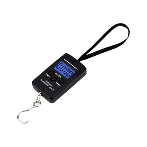ThreeH Digitale Angelwaage Tragbar 40Kg/88Lbs Hängewaage mit LCD Display Schwarz ThreeH Digitale Angelwaage Tragbar 40Kg/88Lbs Hängewaage mit LCD Display Schwarz von ThreeH