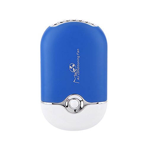 ThreeH Handheld Mini USB Lüfter Eingebaute Lithium Batterie Klimaanlagen Travel wiederaufladbare Lüfter F015,Blue ThreeH Handheld Mini USB Lüfter Eingebaute Lithium Batterie Klimaanlagen Travel wiederaufladbare Lüfter F015,Blue von ThreeH