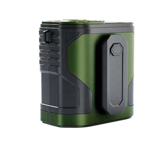 ThreeH Hüftclip-Ventilator 100 Geschwindigkeitseinstellungen Intelligentes Leistungsdisplay 72-Stunden-Akku LED-Taschenlampe Warnleuchte Typ-C-Aufladung Grau von ThreeH