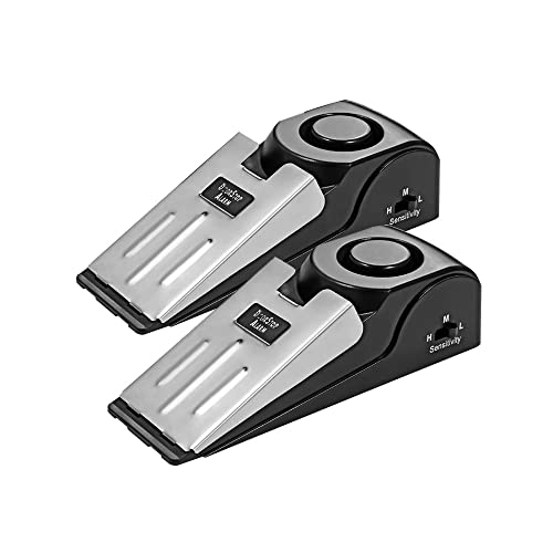 ThreeH Türstopper Alarm 2 Pack 120dB laut tragbare Keil Eingang Alarm Sicherheit Tools für Haus Sicherheit Haus Wohnung Hotel Reisen ThreeH Türstopper Alarm 2 Pack 120dB laut tragbare Keil Eingang Alarm Sicherheit Tools für Haus Sicherheit Haus Wohnung Hotel Reisen von ThreeH