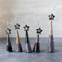 Keramik Tannenbäume // Handgemachte Rustikale von ThreeLittlePotters