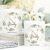 Brauttasse, Brautjungfer Tasse, Geschenk, Mutter Des Bräutigams Der Braut Becher von ThreeQuarks