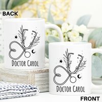 Personalisierte Arzt Tasse, Geschenk Für Arzt, Krankenhaus Mitarbeiter Geschenk, Stethoskop, Nhs Geschenke, Thank You Careworker Mug von ThreeQuarks