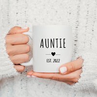 Zukünftige Tante Geschenk, Schwester Zur Befördert, Schwangerschaft Baby Ankündigung, Schwestern Überraschungsgeschenk, Süße Becher, Reveal von ThreeQuarks