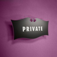 Mid-Century Privat Oder Ihr Wunschtext Laser Cut Typografie Retro 50Er 60Er Modern Lettering von ThreeStepsAhead
