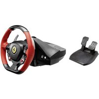 Thrustmaster Ferrari 458 Spider Lenkrad Xbox One Schwarz inkl. Pedale von Thrustmaster
