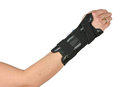 LIGAFLEX Classic Handgelenkbandage links (1, Beige) 3 Schwarz von Thuasne