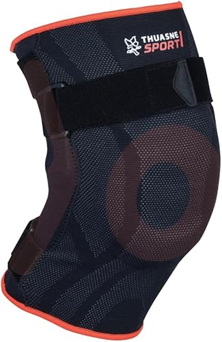 Thuasne Sport - Ligamentäre Kniebandage - Ligamentäre Verletzungen, instabiles Knie - Laterale starre Gelenkstützen - Stützindex 3/3 - CE Medizinprodukt - Größe S Thuasne Sport - Ligamentäre Kniebandage - Ligamentäre Verletzungen, instabiles Knie - Laterale starre Gelenkstützen - Stützindex 3/3 - CE Medizinprodukt - Größe S von Thuasne