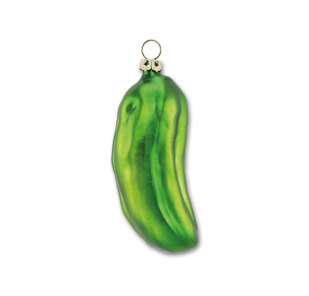 Thüringer Glasdesign Christbaumschmuck Christbaumschmuck Senfgurke apfelgrün 10cm Thüringer Glasdesign Christbaumschmuck Christbaumschmuck Senfgurke apfelgrün 10cm von Thüringer Glasdesign