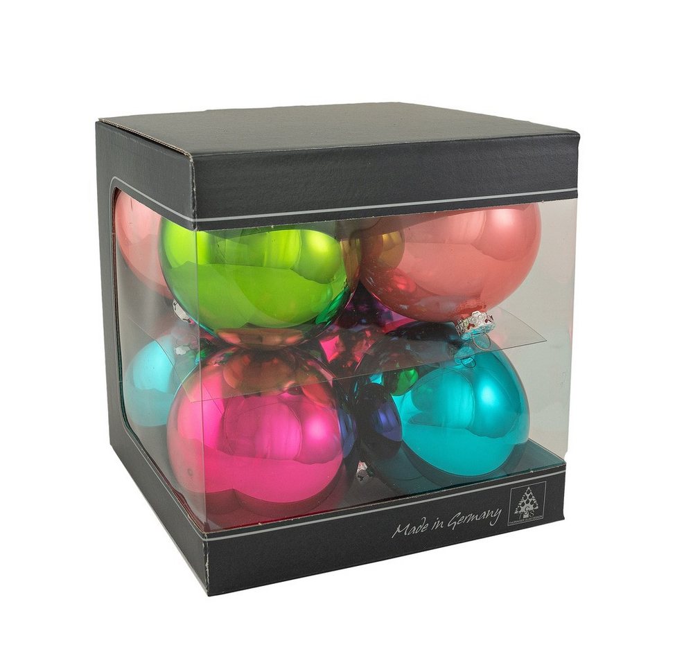 Thüringer Glasdesign Christbaumschmuck Glaskugeln Rabimmel Rabammel Rabumm Ø8cm 8 Stück Thüringer Glasdesign Christbaumschmuck Glaskugeln Rabimmel Rabammel Rabumm Ø8cm 8 Stück von Thüringer Glasdesign