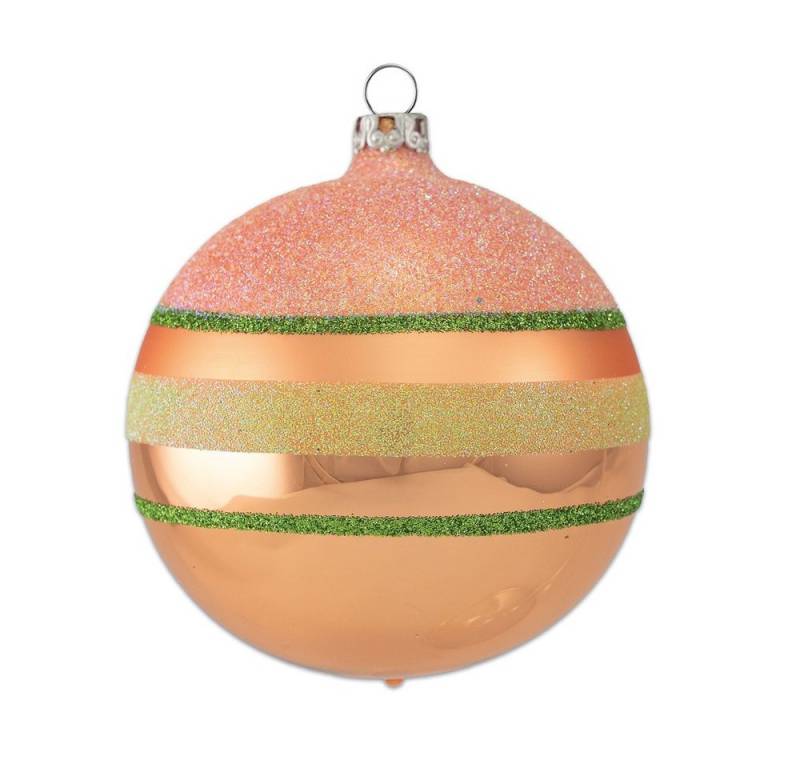 Thüringer Glasdesign Christbaumschmuck Weihnachtskugel glanz apricot 6cm Thüringer Glasdesign Christbaumschmuck Weihnachtskugel glanz apricot 6cm von Thüringer Glasdesign