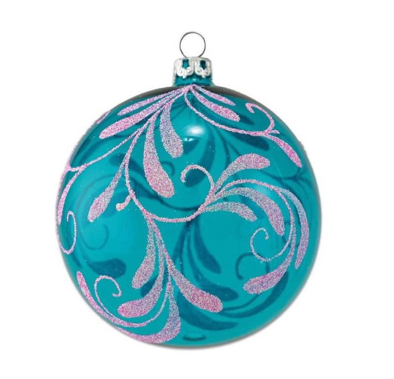 Thüringer Glasdesign Christbaumschmuck Weihnachtskugel glanz leuchttürkis 6cm Thüringer Glasdesign Christbaumschmuck Weihnachtskugel glanz leuchttürkis 6cm von Thüringer Glasdesign