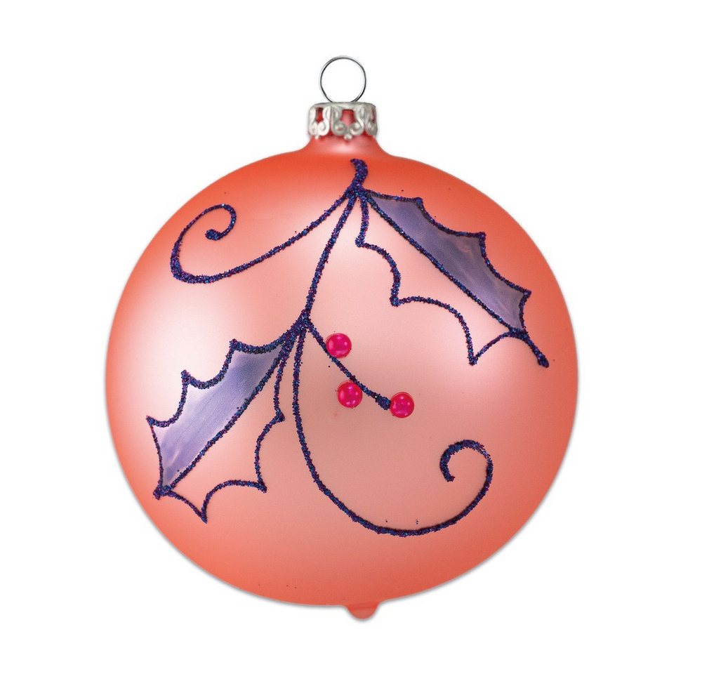 Thüringer Glasdesign Christbaumschmuck Weihnachtskugel matt hummer 6cm Thüringer Glasdesign Christbaumschmuck Weihnachtskugel matt hummer 6cm von Thüringer Glasdesign