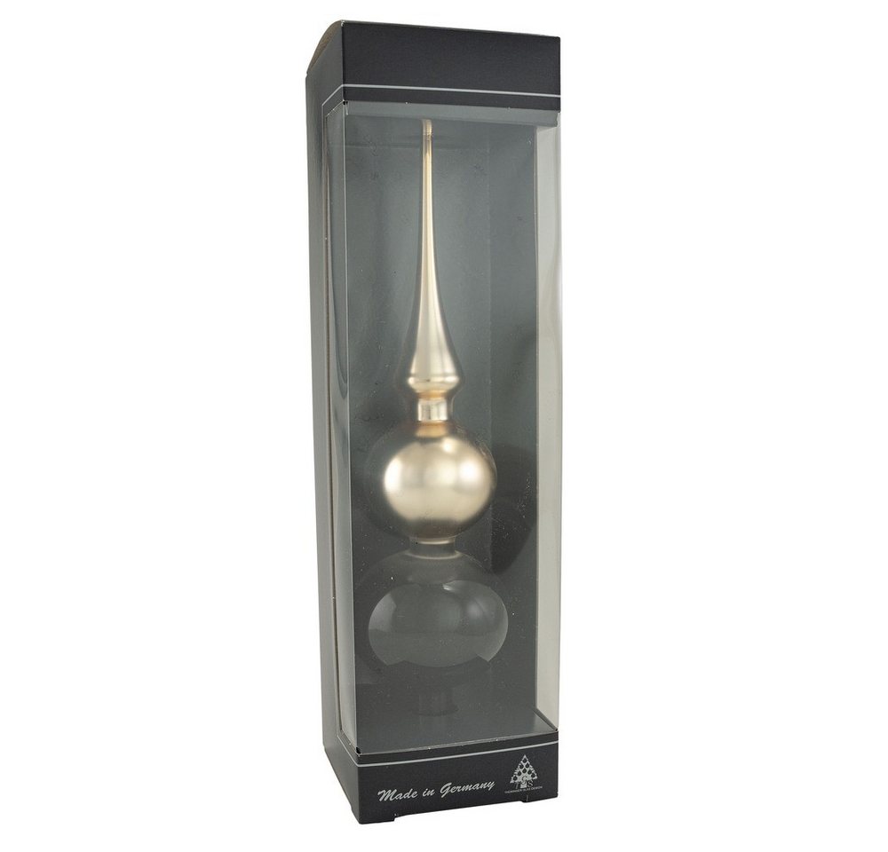 Thüringer Glasdesign Christbaumspitze Doppelspitze Glanzvolle Erinnerung 31cm Thüringer Glasdesign Christbaumspitze Doppelspitze Glanzvolle Erinnerung 31cm von Thüringer Glasdesign