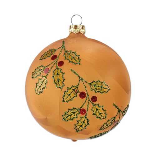 Thüringer Glasdesign Weihnachtskugel 6cm von Thüringer Glasdesign