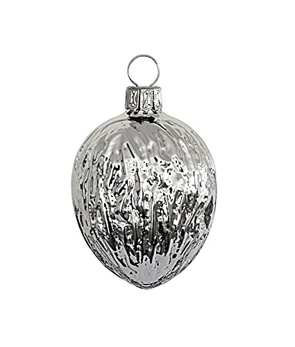 Thüringer Weihnacht 52-060 Christbaumschmuck Nüsse, Silber, 3 Stück Thüringer Weihnacht 52-060 Christbaumschmuck Nüsse, Silber, 3 Stück von Glas-Bartholmes