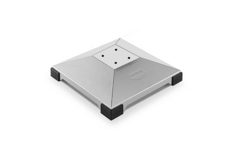 Thüros Grill Standfuß Thüros Fußplatte für T3 und T4 Grillfläche 42 x 42 cm und 40 x 60 cm von Thüros
