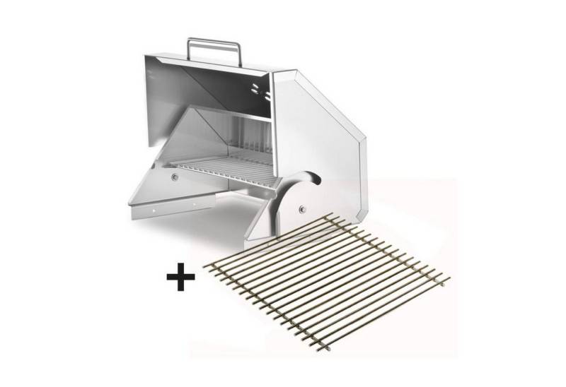 Thüros Holzkohlegrill Thüros Schwenkhaube inkl. Rostauflage für T3 Grillfläche 42 x 42 cm von Thüros
