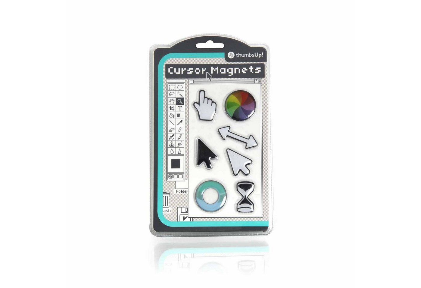 Thumbs Up Dekomagnet Kühlschrankmagnet "Mauszeiger" (7er Pack) von Thumbs Up