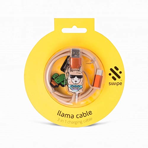 Llama 3-in-1 Ladekabel von Thumbs Up