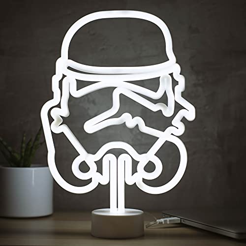 Original Stormtrooper Neon Tube Light LED Schild, weiß STMTRPTL Original Stormtrooper Neon Tube Light LED Schild, weiß STMTRPTL von Thumbs Up