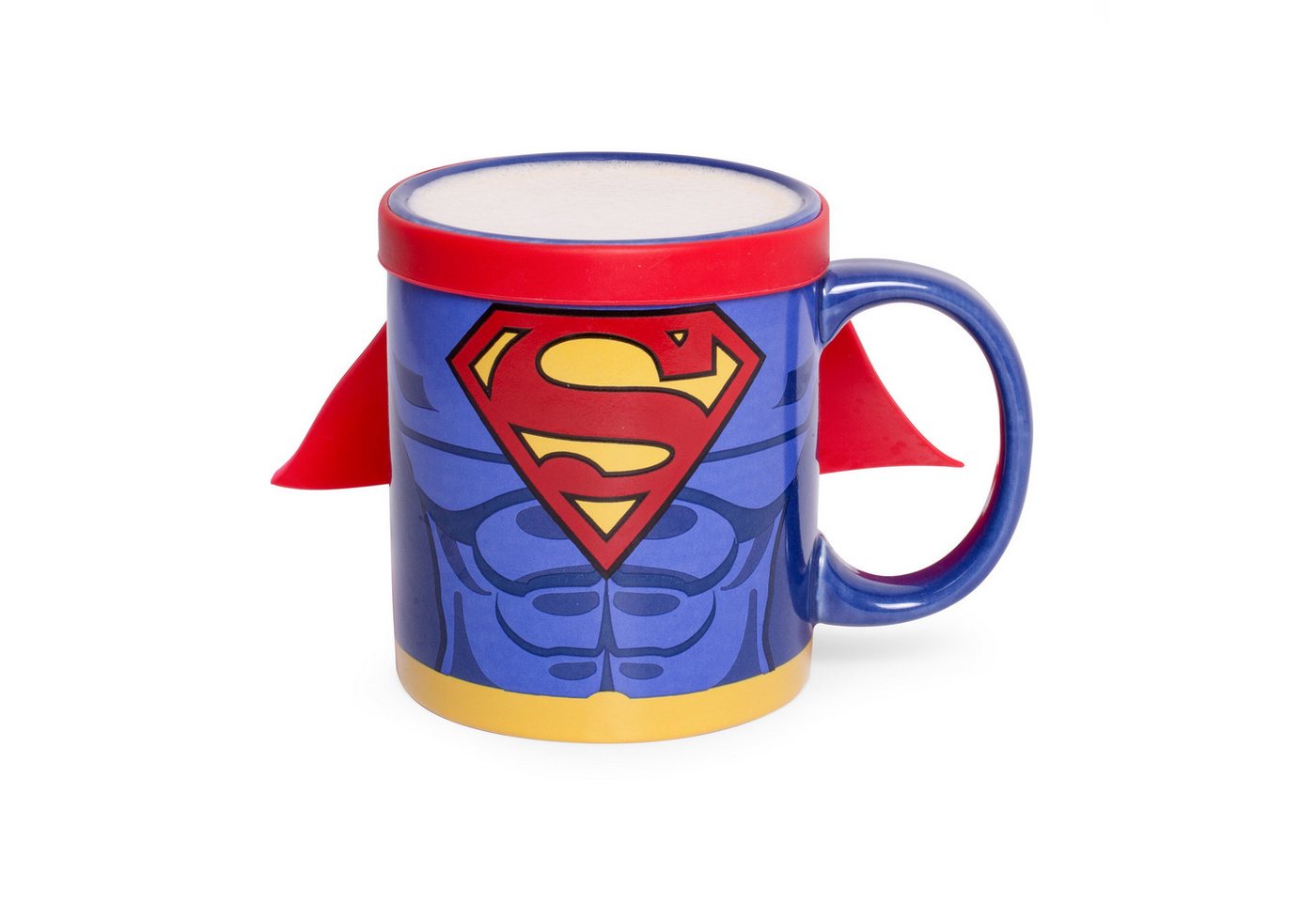 Thumbs Up Tasse Superman Mug with Cape", Keramik, mit Silikoncape" von Thumbs Up