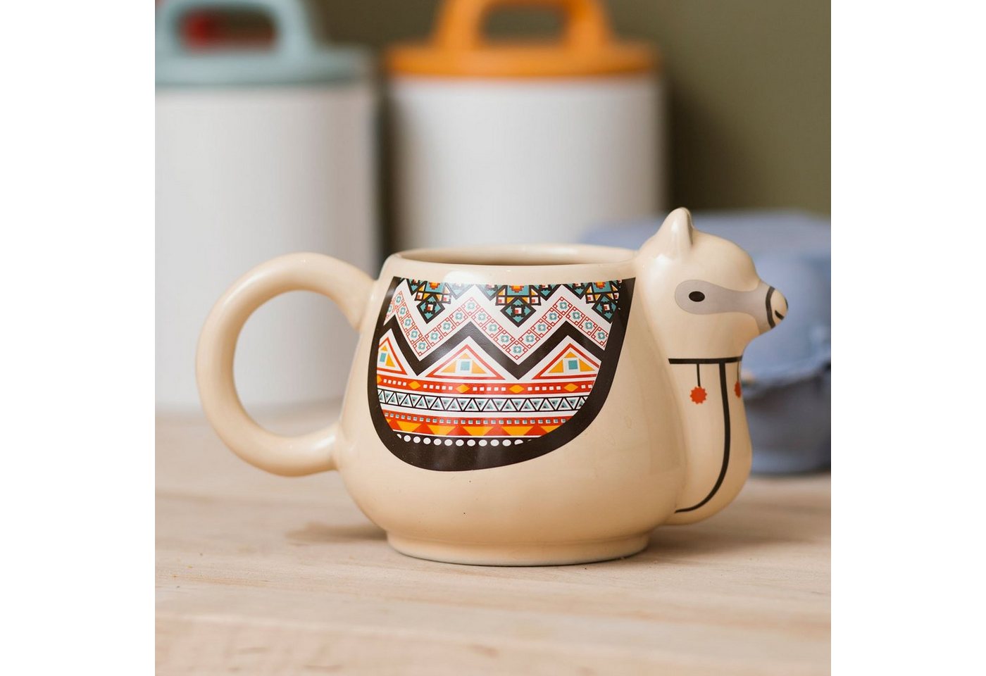 Thumbs Up Tasse Tasse Lama Llama Mug", Keramik" von Thumbs Up
