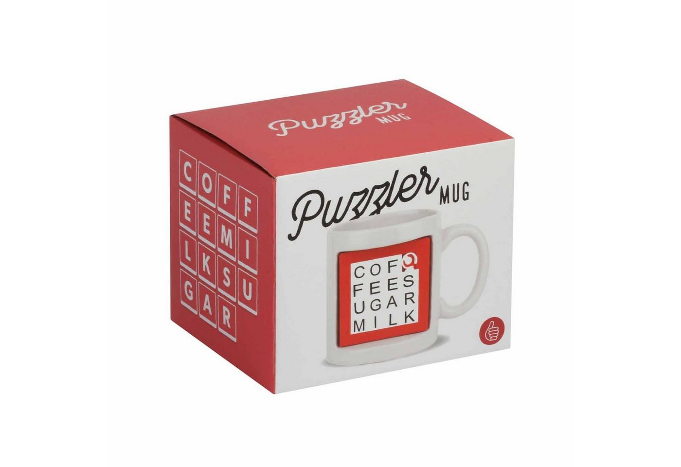 Thumbs Up Tasse Tasse Puzzler Mug" - 490ml" von Thumbs Up