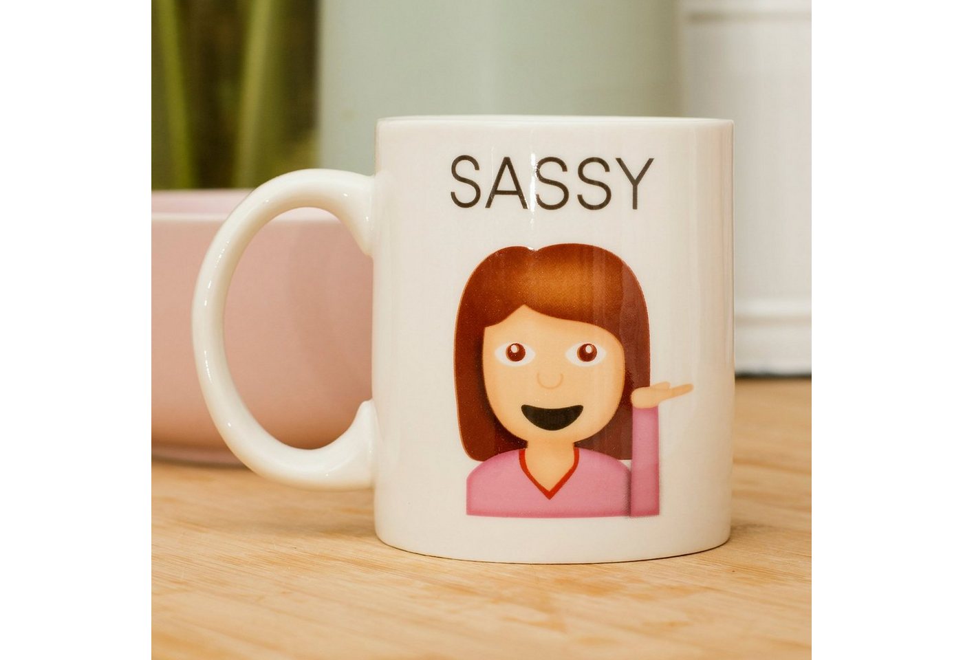 Thumbs Up Tasse Tasse Sassy Mug", Keramik" von Thumbs Up