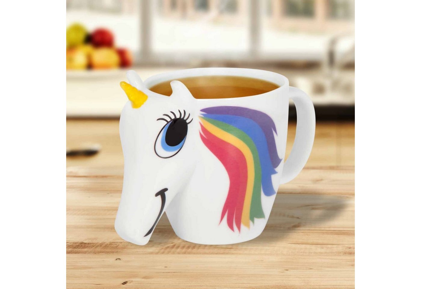 Thumbs Up Tasse Tasse Unicorn Mug" - Einhorn Tasse mit Farbwechsel, Keramik, Farbwechseleffekt" von Thumbs Up